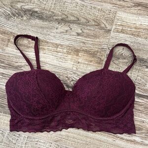 VS Pink Lace Bra